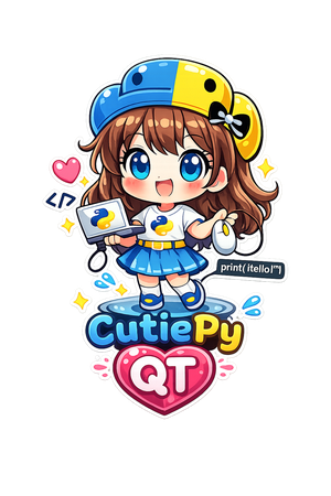 CutiePy QT art